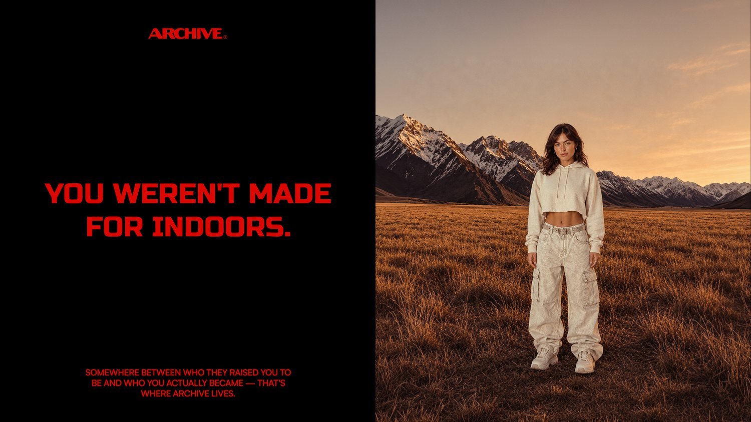 ARCHIVE — Luxury AI Fashion Campaign
